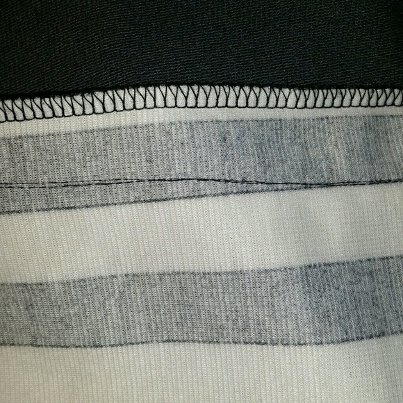 🎉Black & White Midi Dress | Sz L - Picture 3 of 3